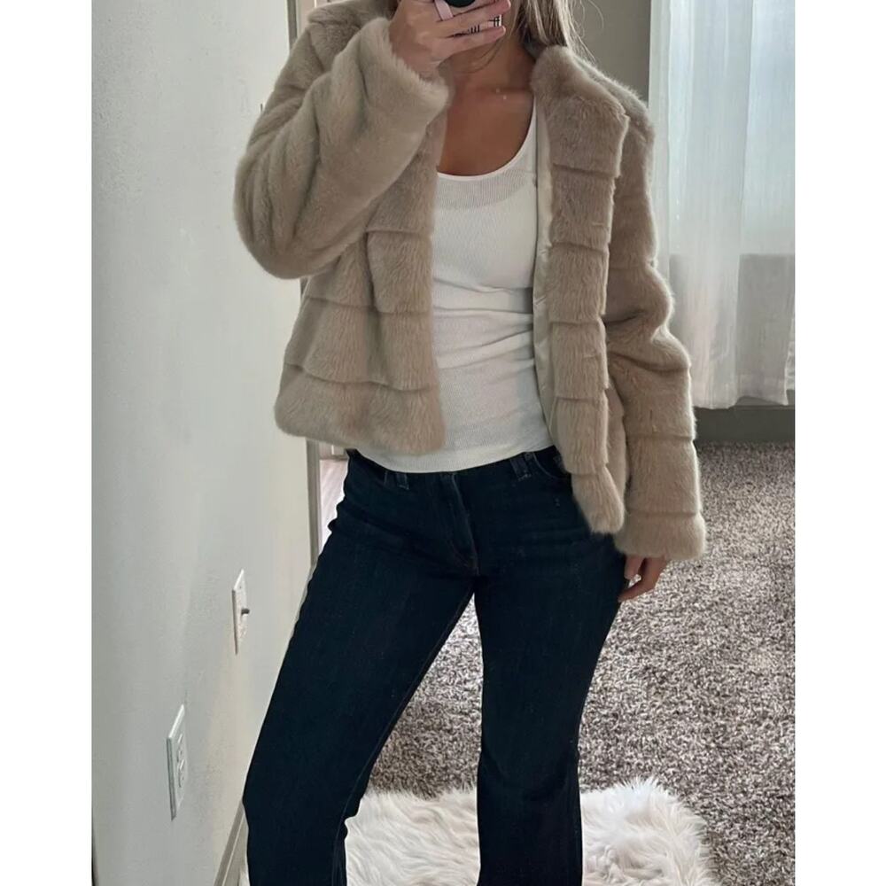 Faux Fur Jacket